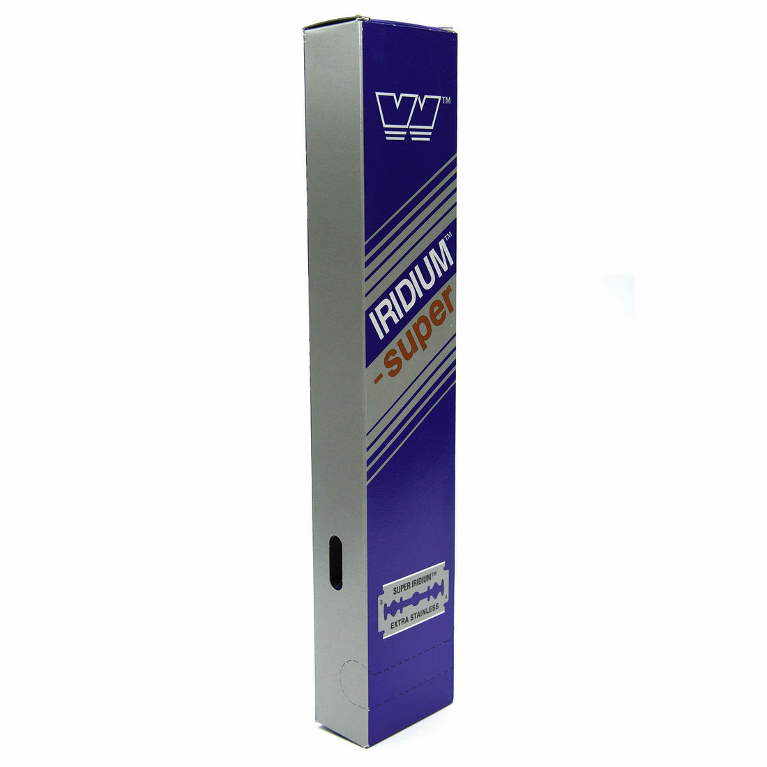 WIZAMET SUPER IRIDIUM Cuchillas de Afeitar de doble filo extra inoxidables de Gillette