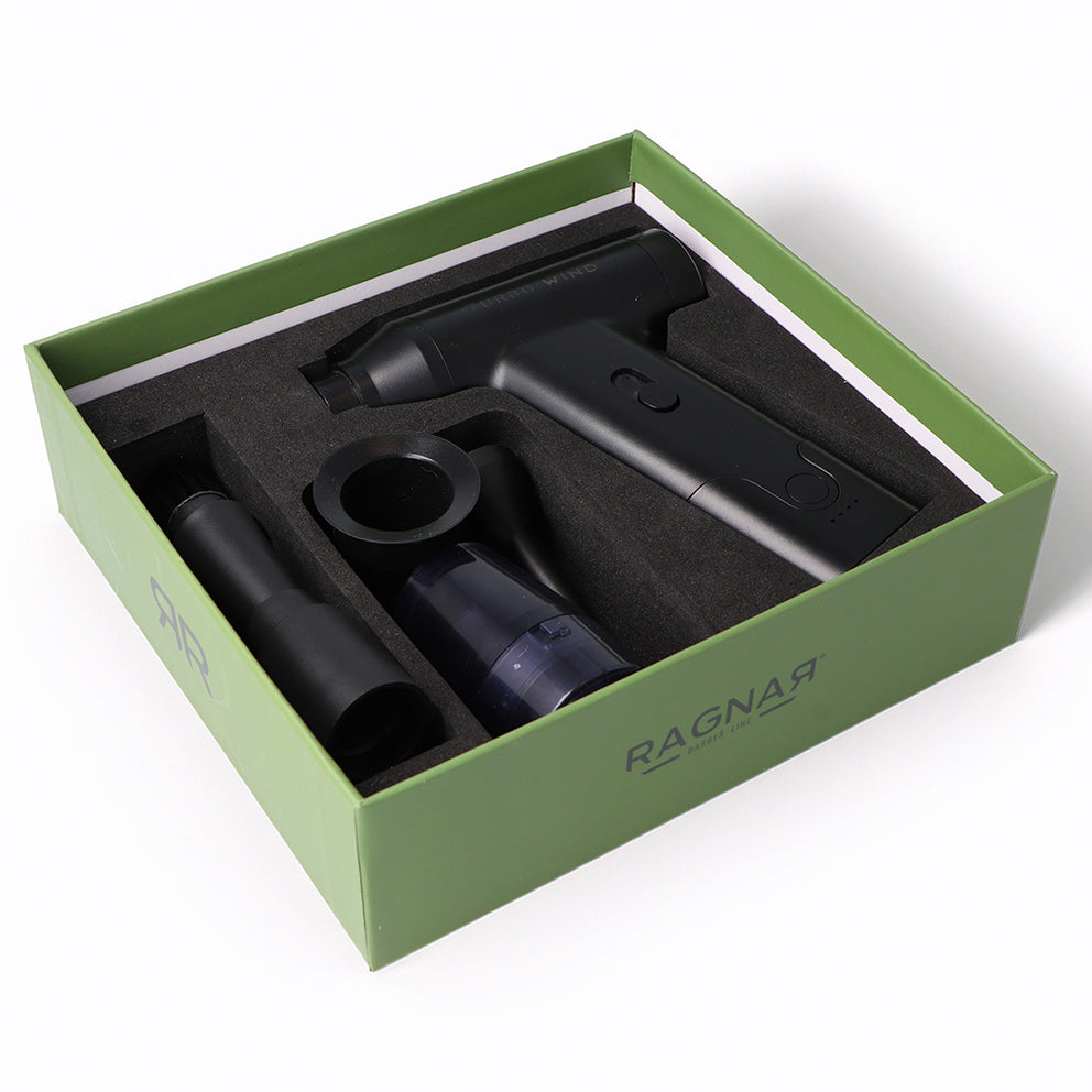 RAGNAR – Soplador Aspirador para Barbería Turbo Wind 100 W