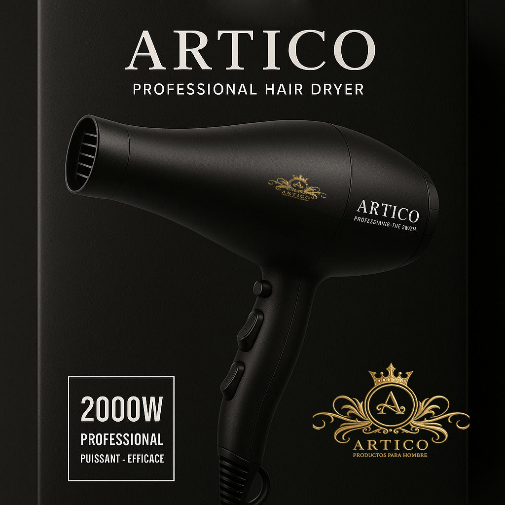 Ártico Men®, Secador de pelo Profesional, especial para Barbería 2000W