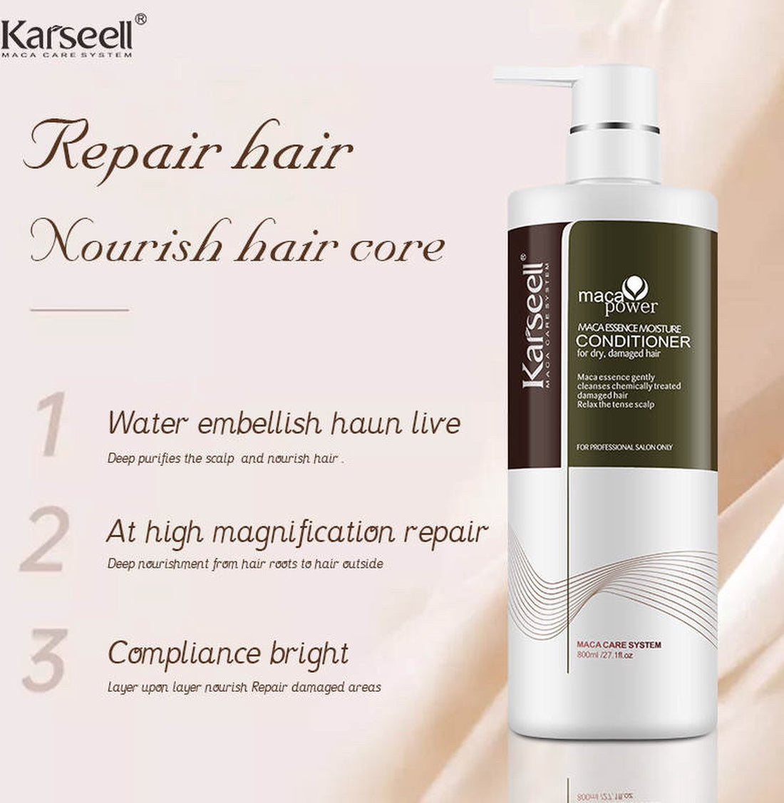 Karseell, Maca Essence Repair Conditioner 500 ml