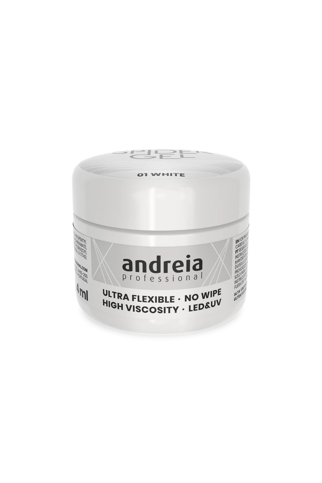 Andreia Professional – Gel para Nail Art Spider Gel de Alta Viscosidad 4 ml