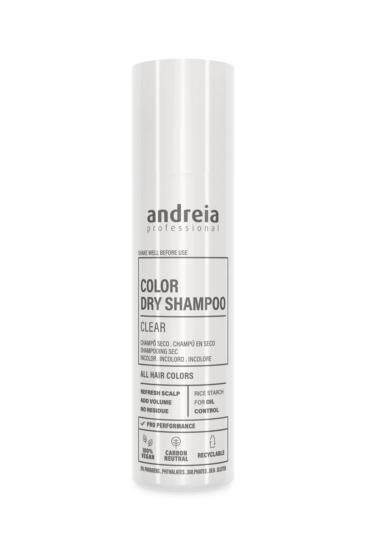 Andreia – Champú seco para retoques y volumen 150 ml