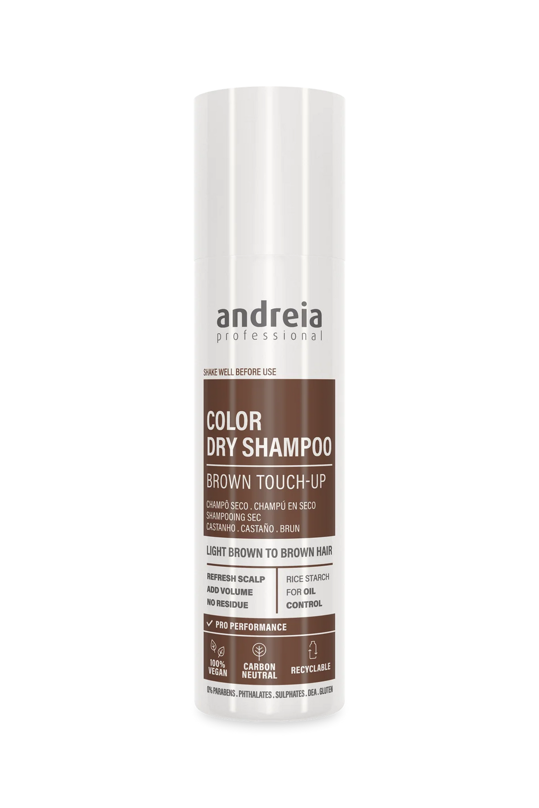 Andreia – Champú seco para retoques y volumen 150 ml