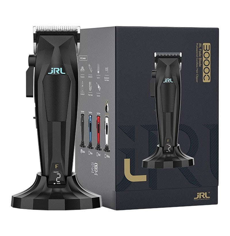 CLIPPER NEGRA CON CUCHILLA FADE 3000CB-F JRL