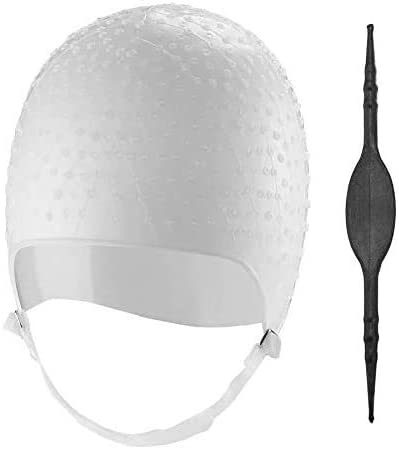 DOMPEL Gorro de Silicona para Mechas con Aguja y Regulación