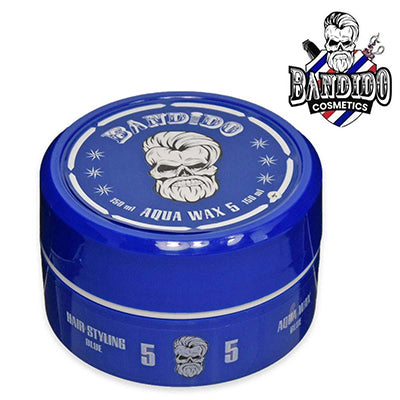 BANDIDO AQUA 5 WAX BLUE 150ML. MAXIMUM HOLD
