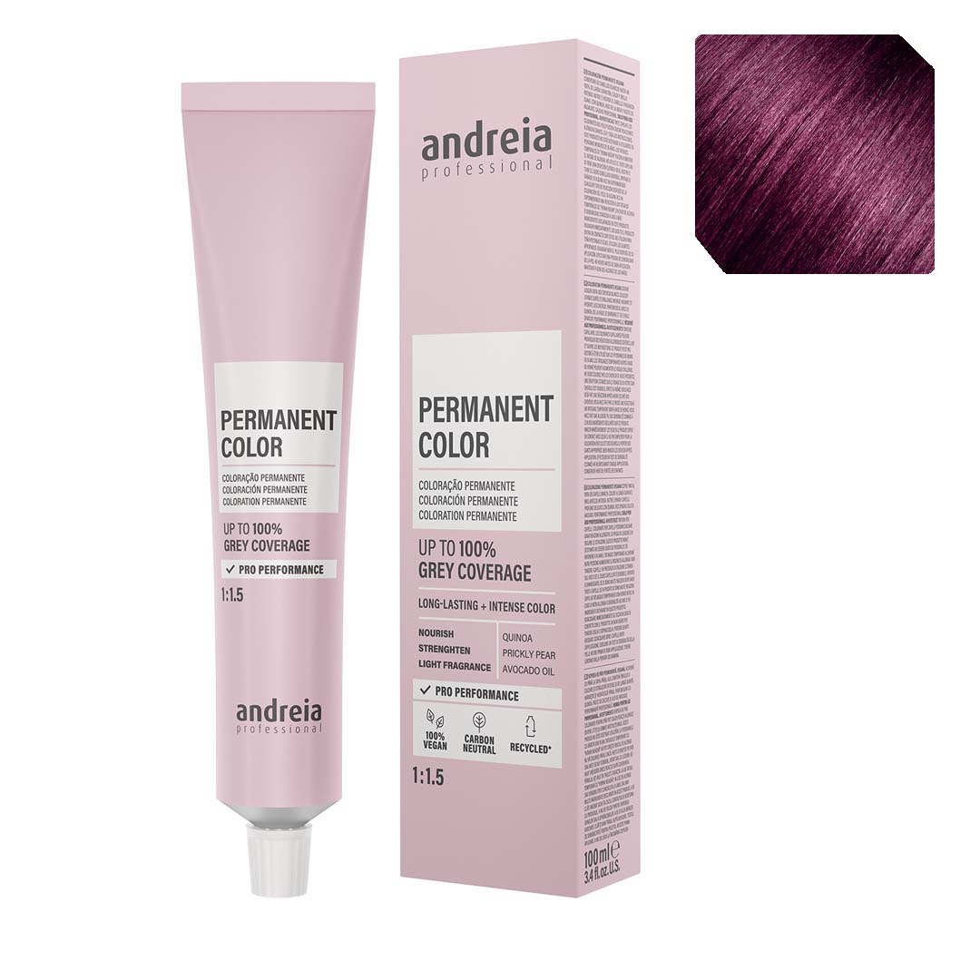 Andreia Professional – Tinte Permanente Vegano para Todo Tipo de Cabello 100 ml