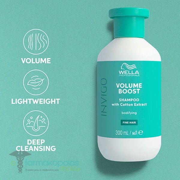 Champú Volume Boost Invigo Wella Professionals