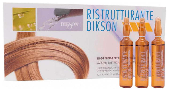 Tratamiento regenerador capilar Dikson 12 x 12 ml | Ampolla regeneradora capilar