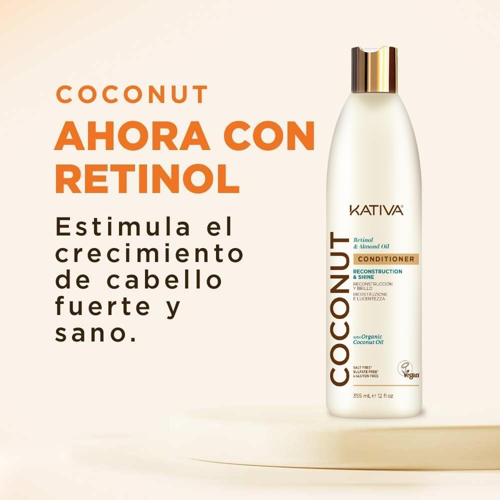 Kativa Pack Cocktail Coco & Argan Tratamiento para El Cabello