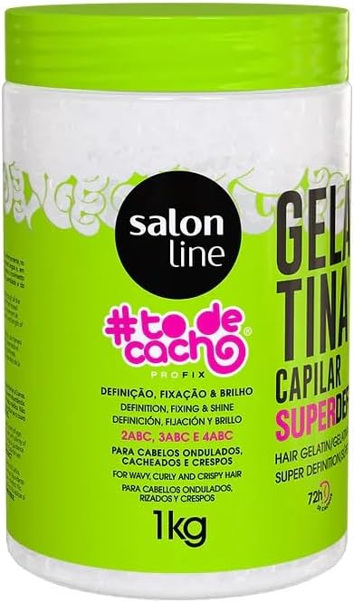 Salon Line Gelatina To de Cacho - Super Definição 1kg.
