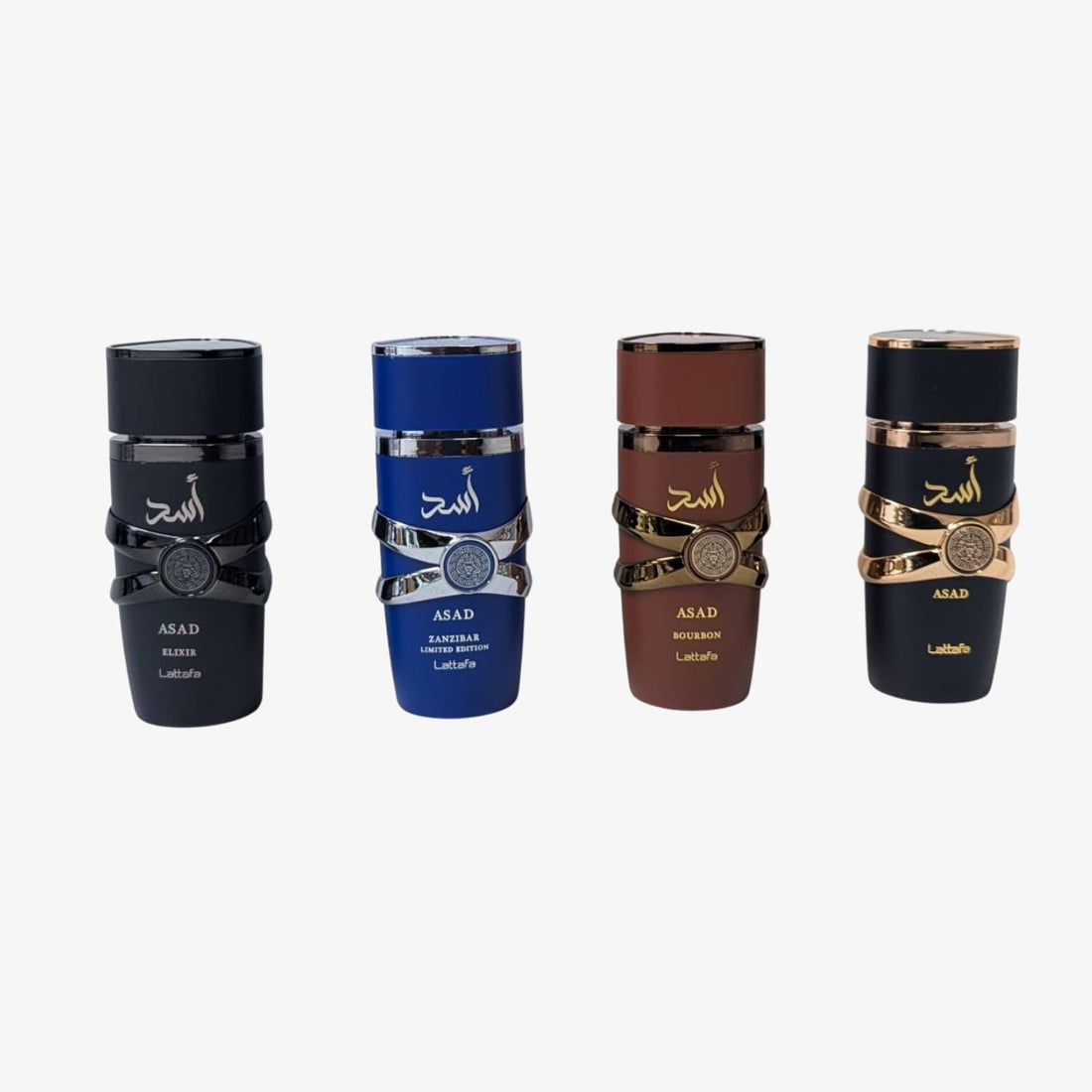 Lattafa – Set de Perfumes para Hombre Asad Collection 4 x 25 ml