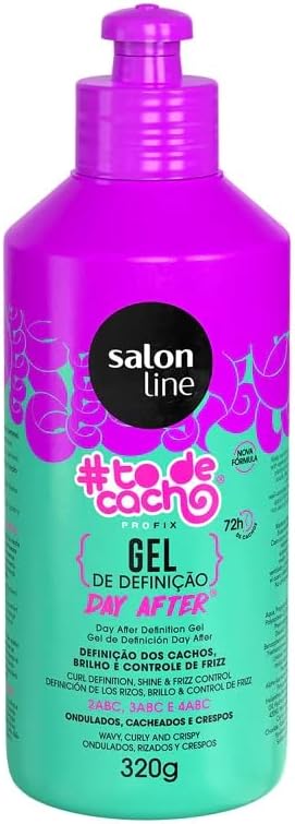 Salon Line Gel de Definição Day After To de Cacho 320ml