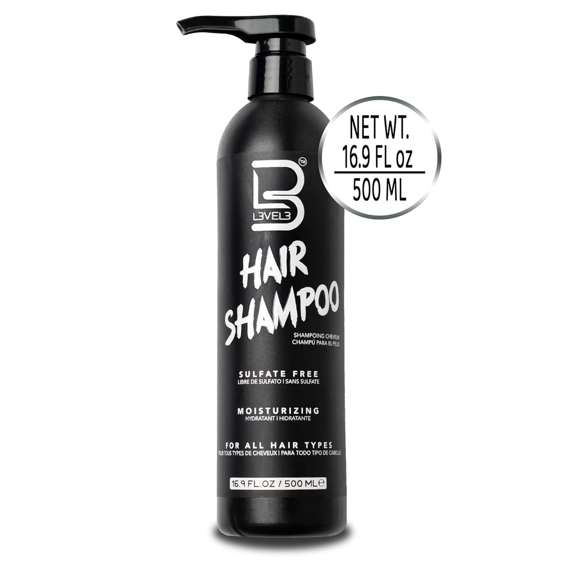 L3VEL3 CHAMPÚ REPARADOR SIN SULFATOS