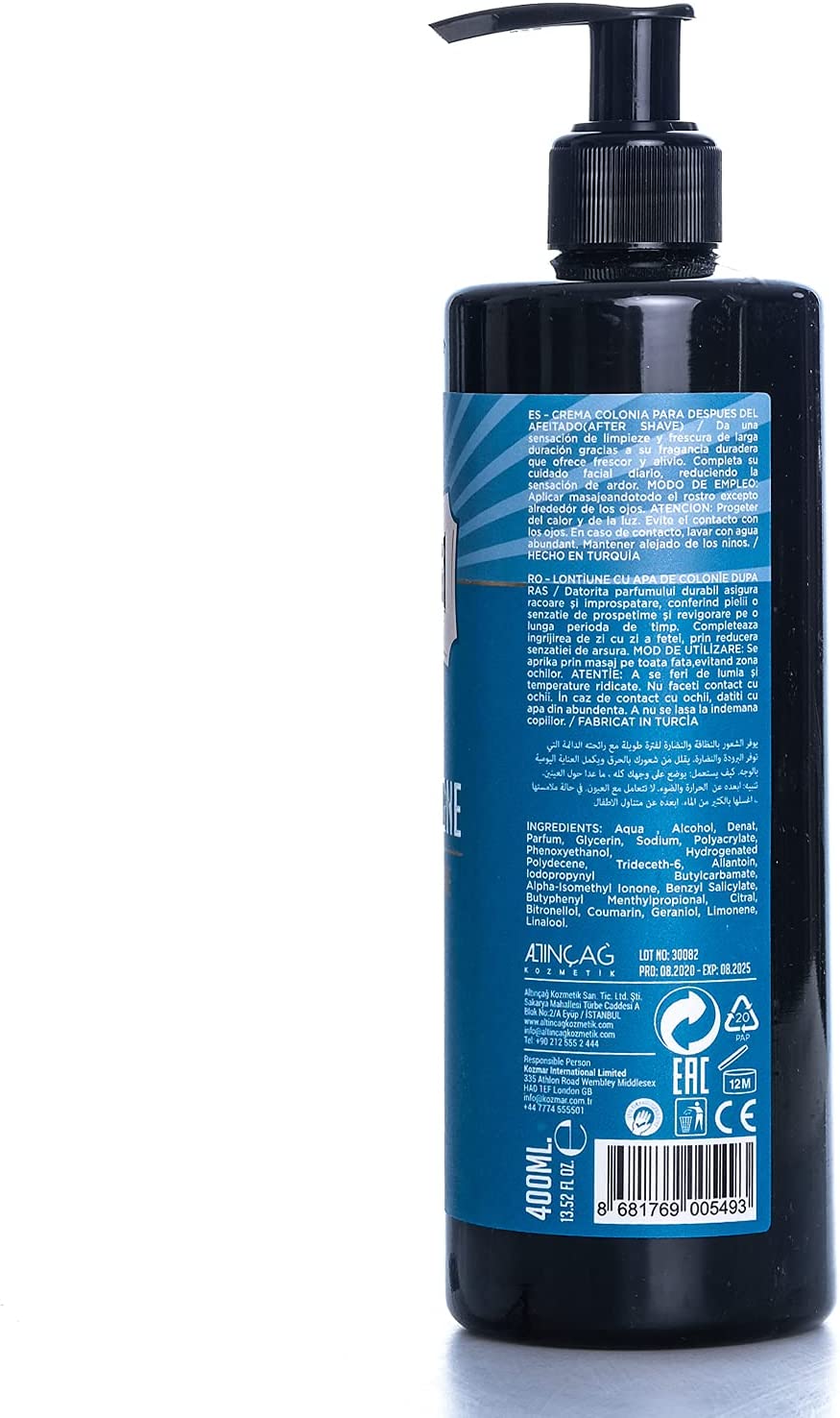 Impala Cream Cologne - After Shave Complex Bálsamo 3 en 1 Tratamiento 400 ML