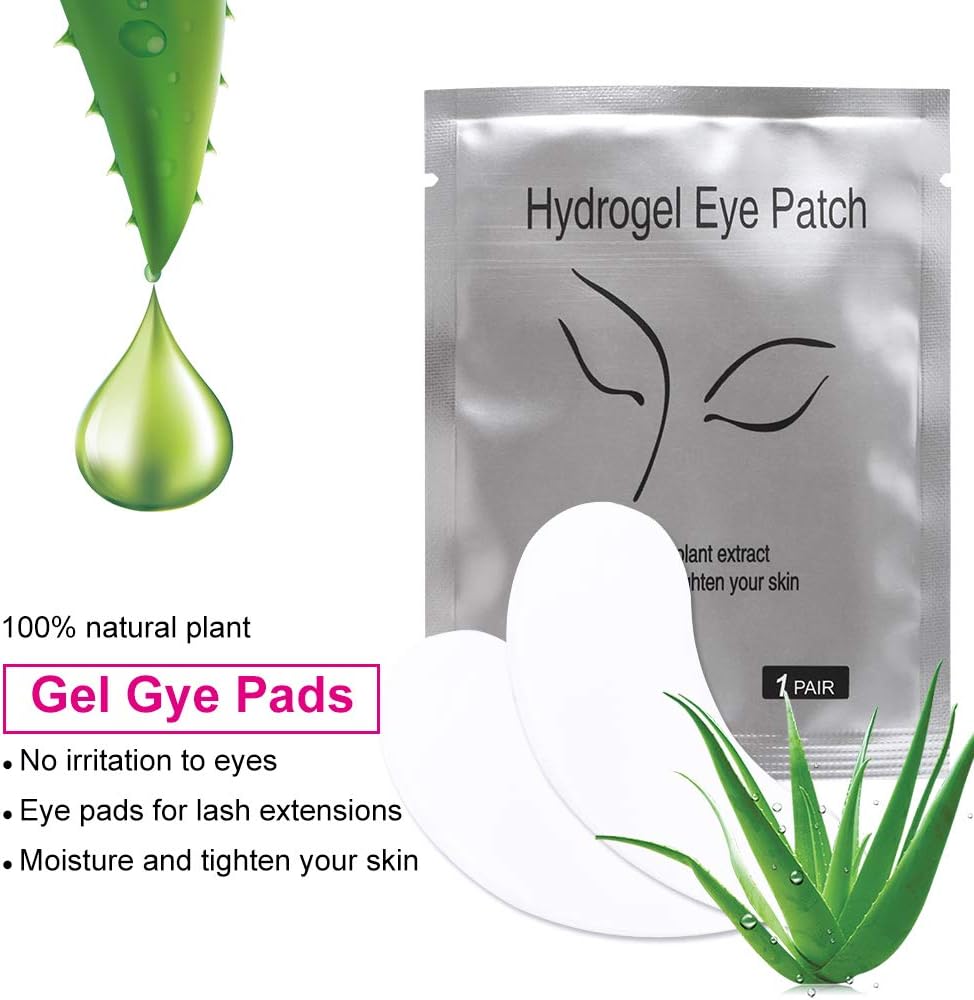 Parches Ojos Extension de Pestañas 50pcs Parches Para Pestañas Eye Gel Pad Pegatinas Para Los Ojos Para el Injerto de Pestañas