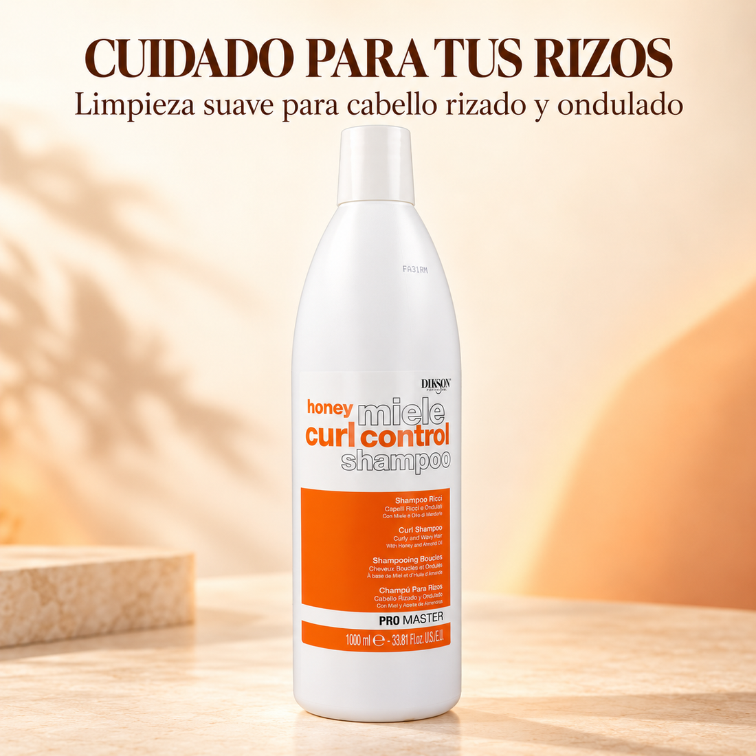 Dikson Promaster Curl Honey Shampoo for Curly Hair 1000ml