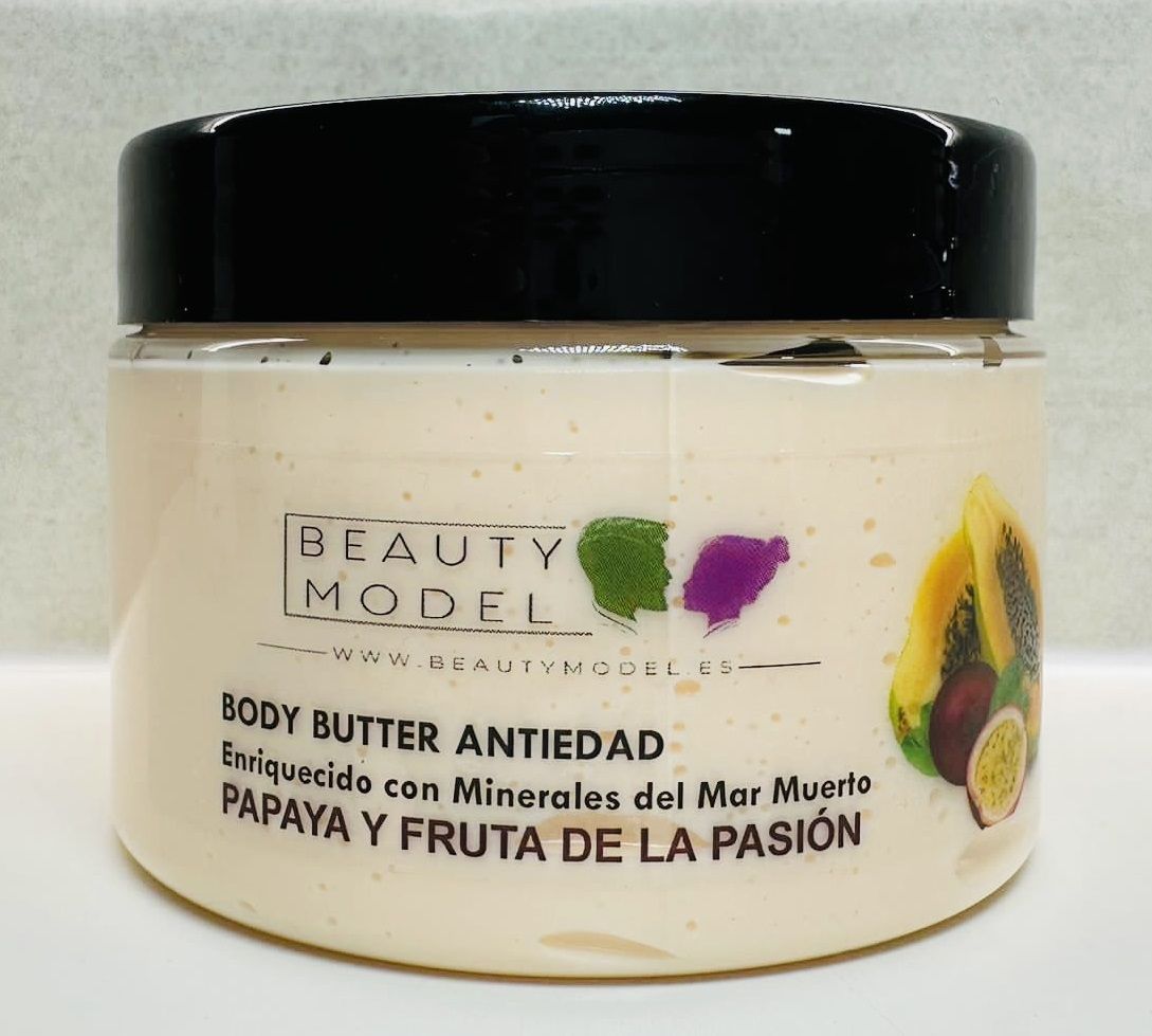 MANTECA ANTIEDAD PAPAYA Y FRUTA DE LA PASIÓN