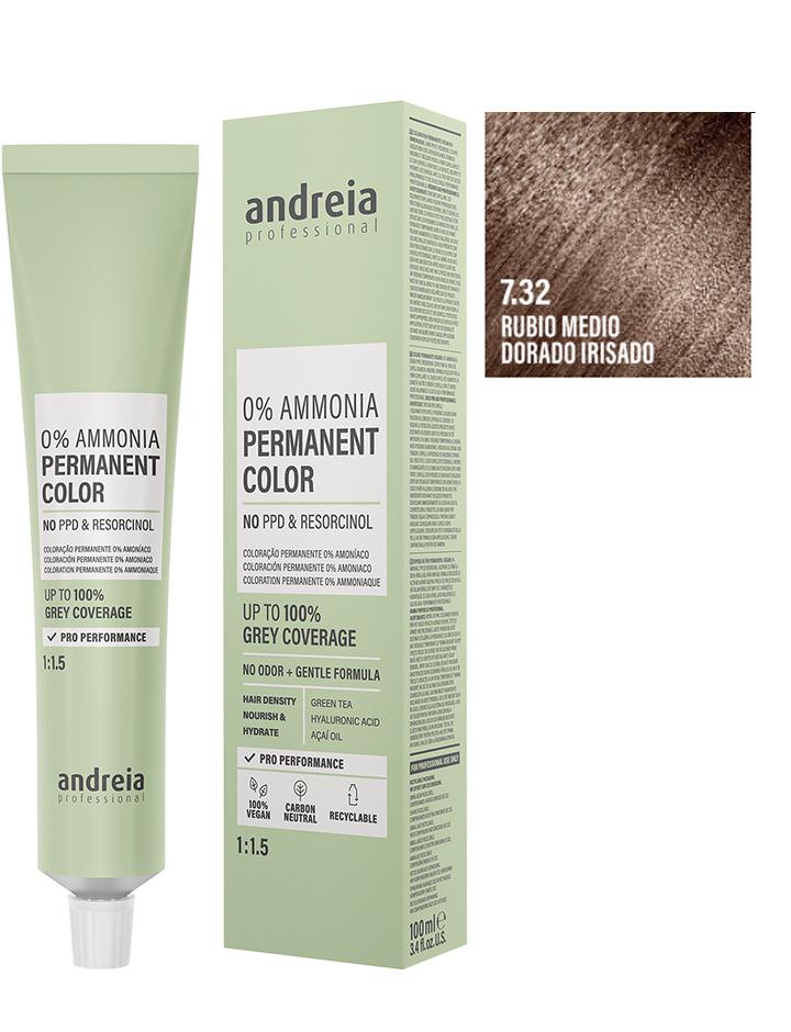Andreia Professional – Tinte permanente sin amoníaco para cubrir canas 100 ml