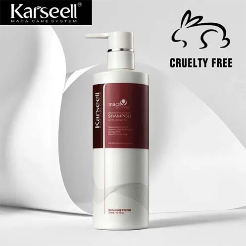 KARSEELL Maca Repair Shampoo | 500ML Hair cleanser for dry and damaged hair