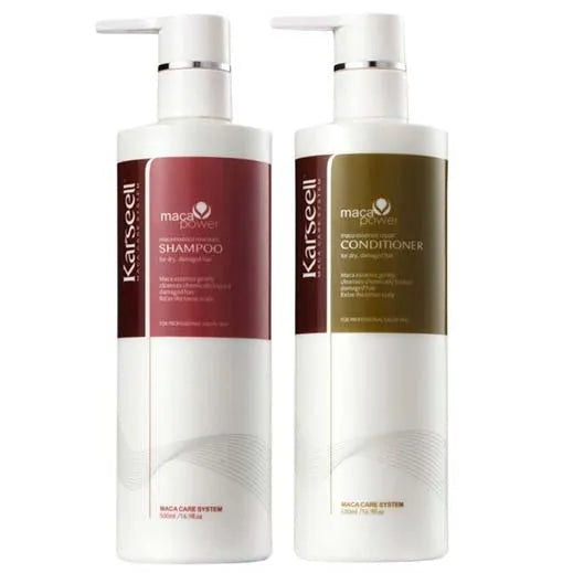 KARSEELL Maca Repair Shampoo | 500ML Hair cleanser for dry and damaged hair