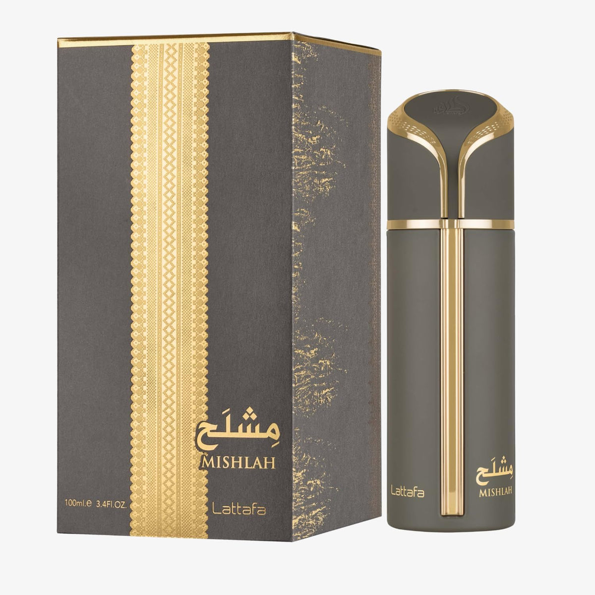 Lattafa – Perfume Unisex Amaderado Especiado Mishlah 100 ml