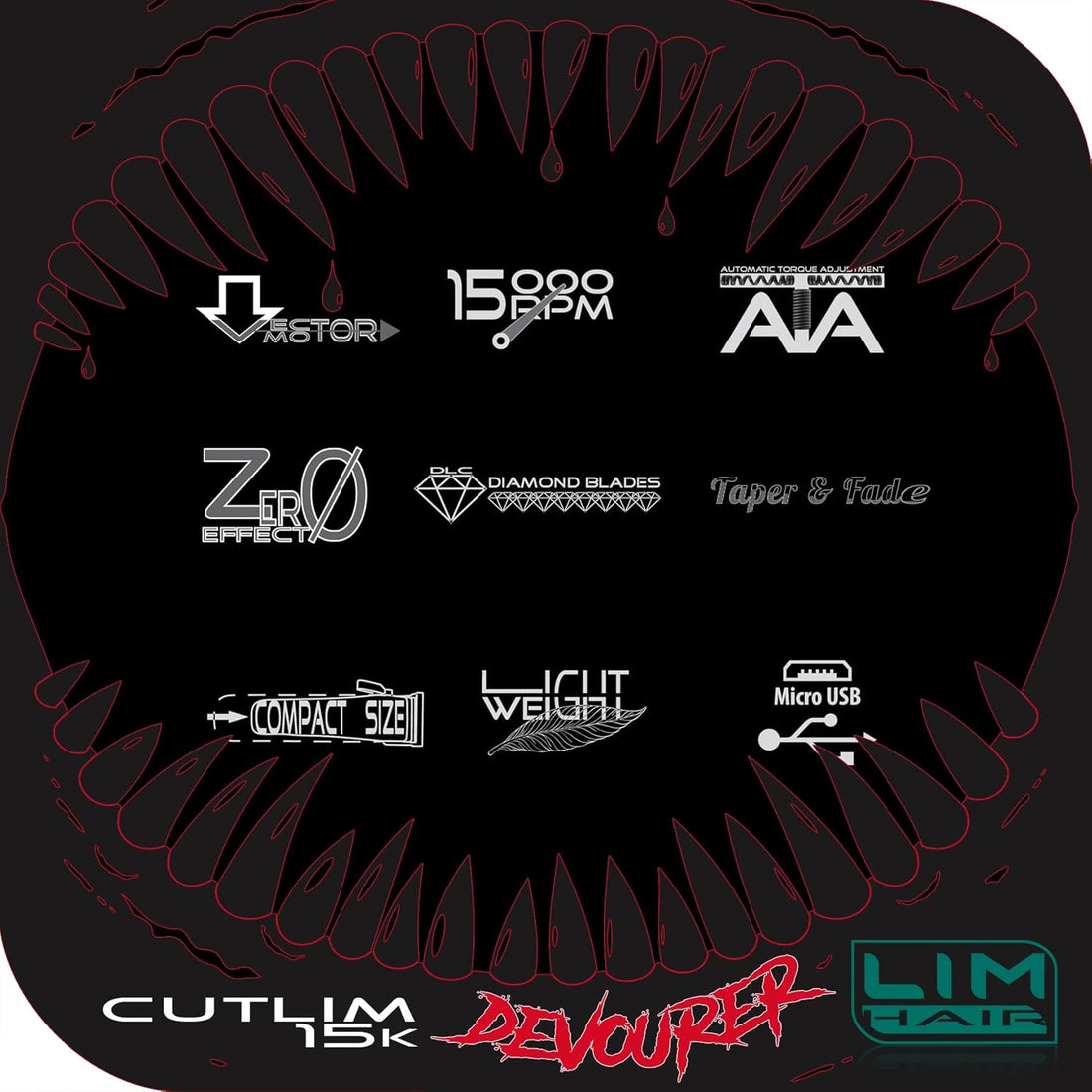 LIM HAIR CUTLIM 15k DEVOURER