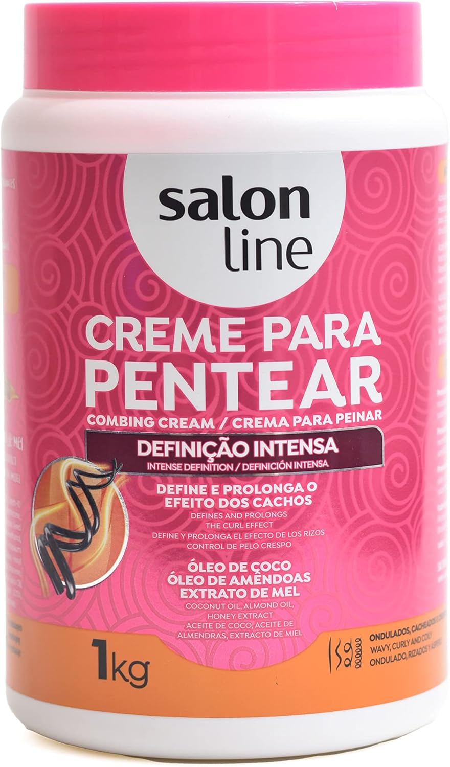 Salon Line - Crema de Peinado Definición Intensa - Hidratación Profunda