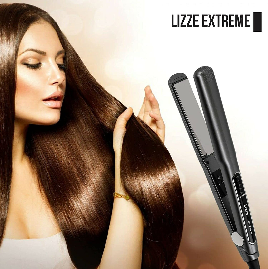 Plancha pelo Lizze Extrême Titânio 250°C