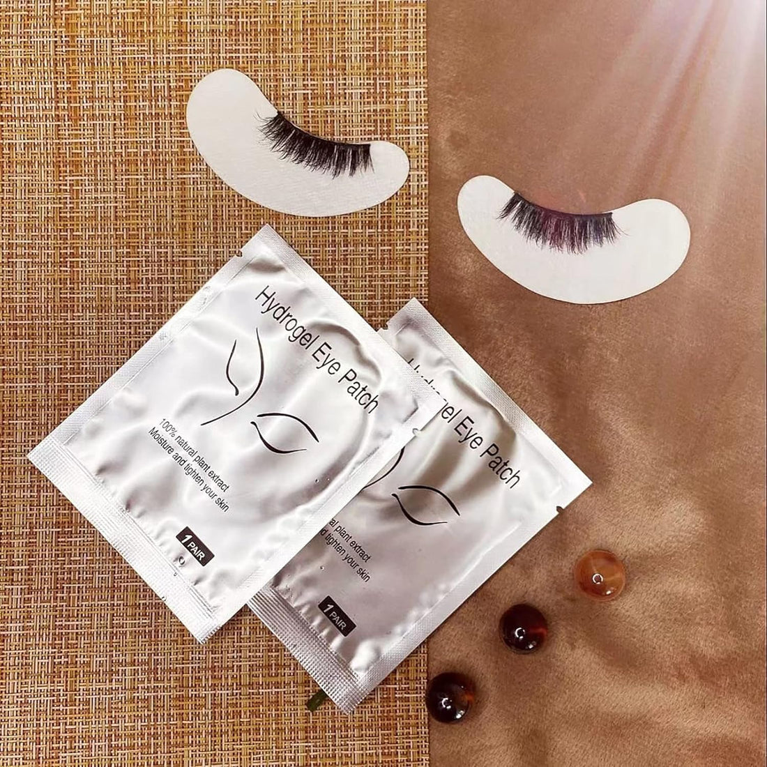 Parches Ojos Extension de Pestañas 50pcs Parches Para Pestañas Eye Gel Pad Pegatinas Para Los Ojos Para el Injerto de Pestañas