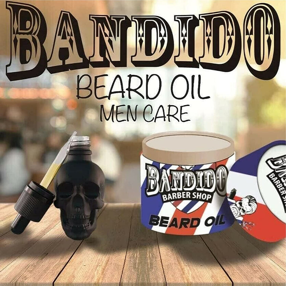 Óleo para Barba Bandido Barbershop 40ml