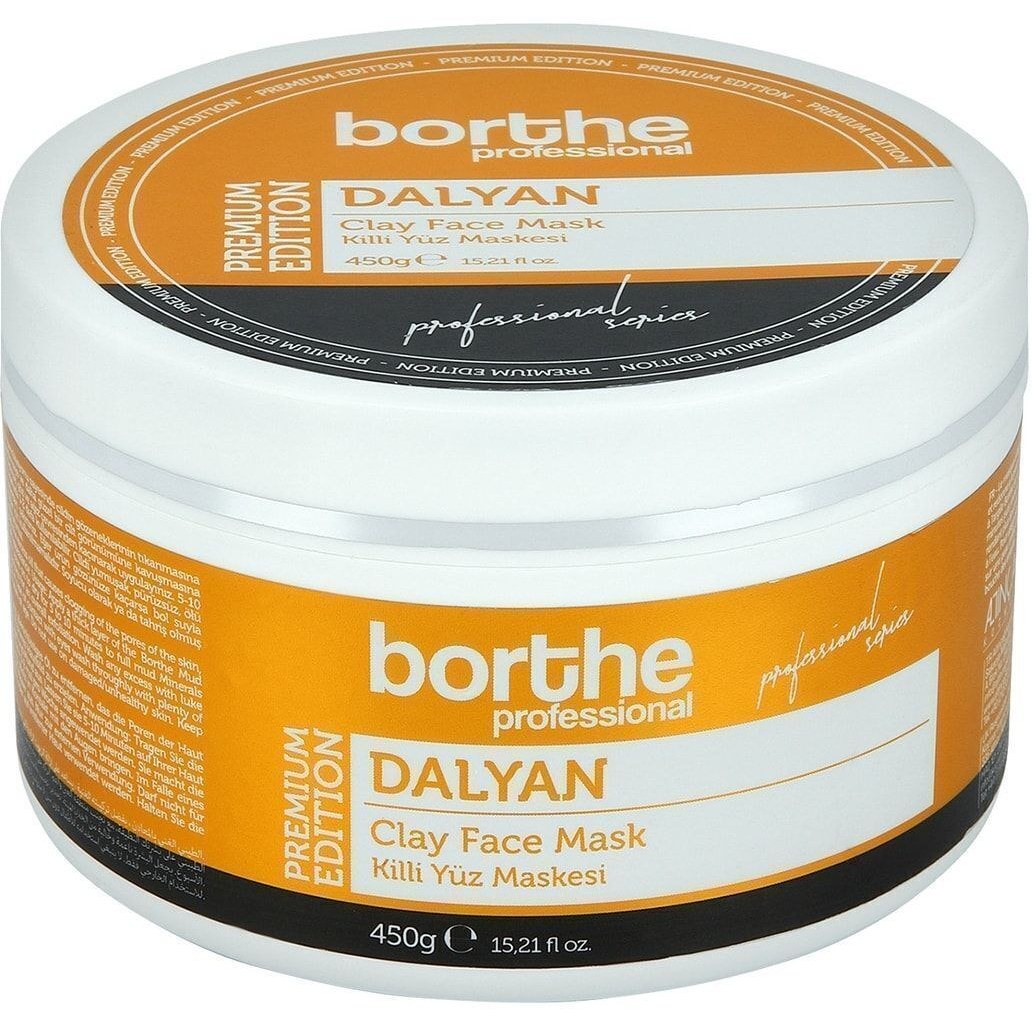 BORTHE®, Professional Dalyan Mud Mask, 500 ml Clay Mask