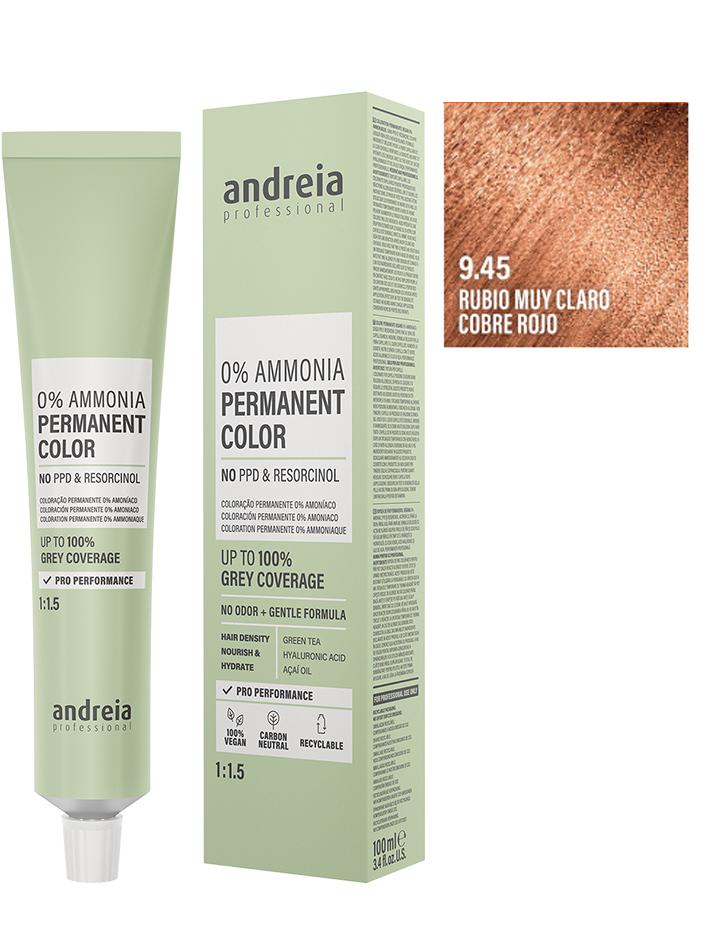 Andreia Professional – Tinte permanente sin amoníaco para cubrir canas 100 ml