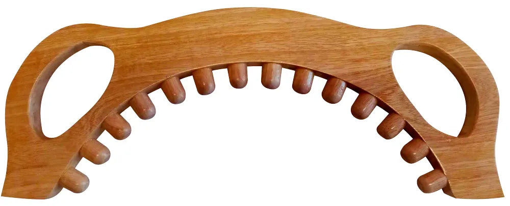 Arco media luna con 2 asas (Tabla de sirena) para maderoterapia
