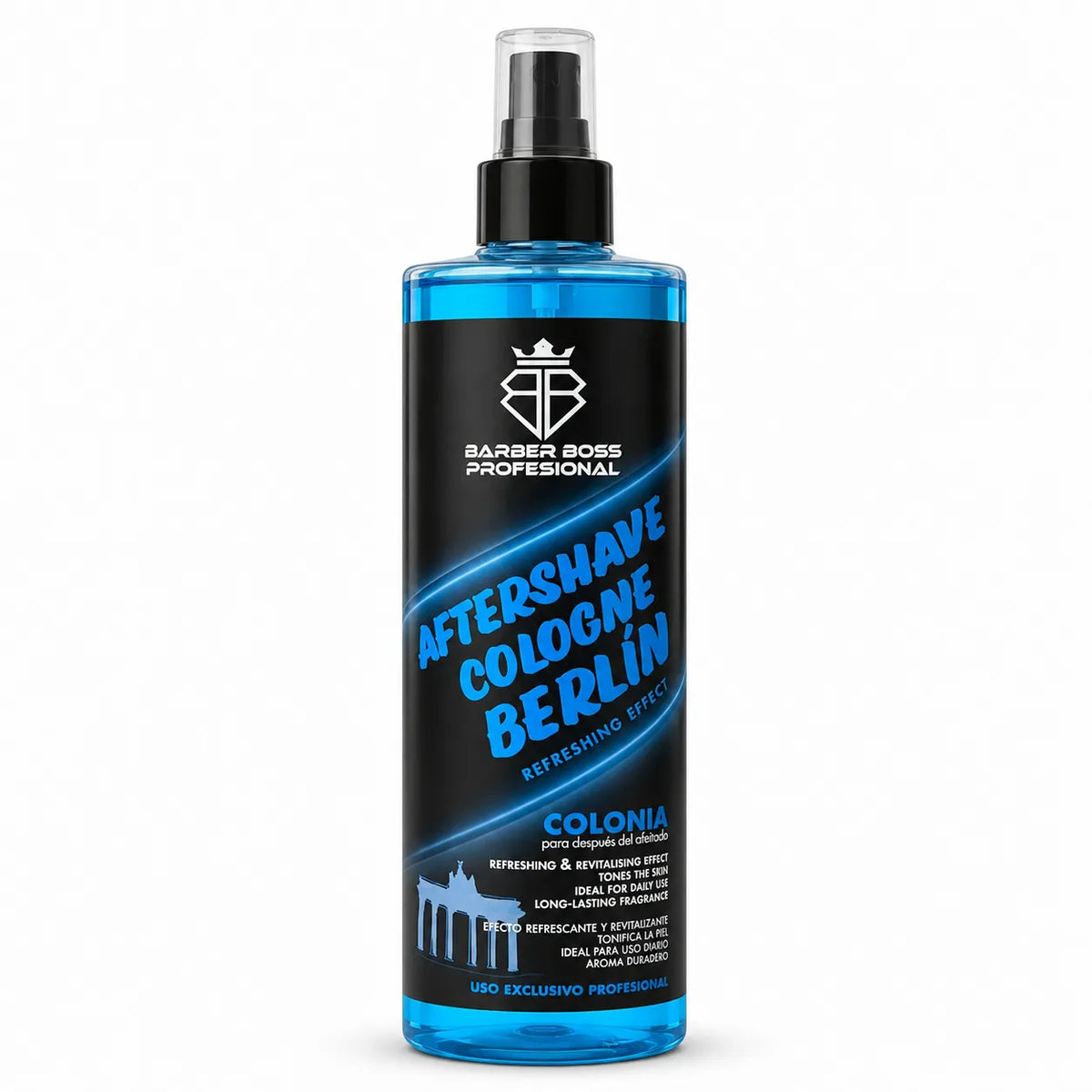 Barber Boss – Aftershave para Hombre Refrescante Berlín 400 ml