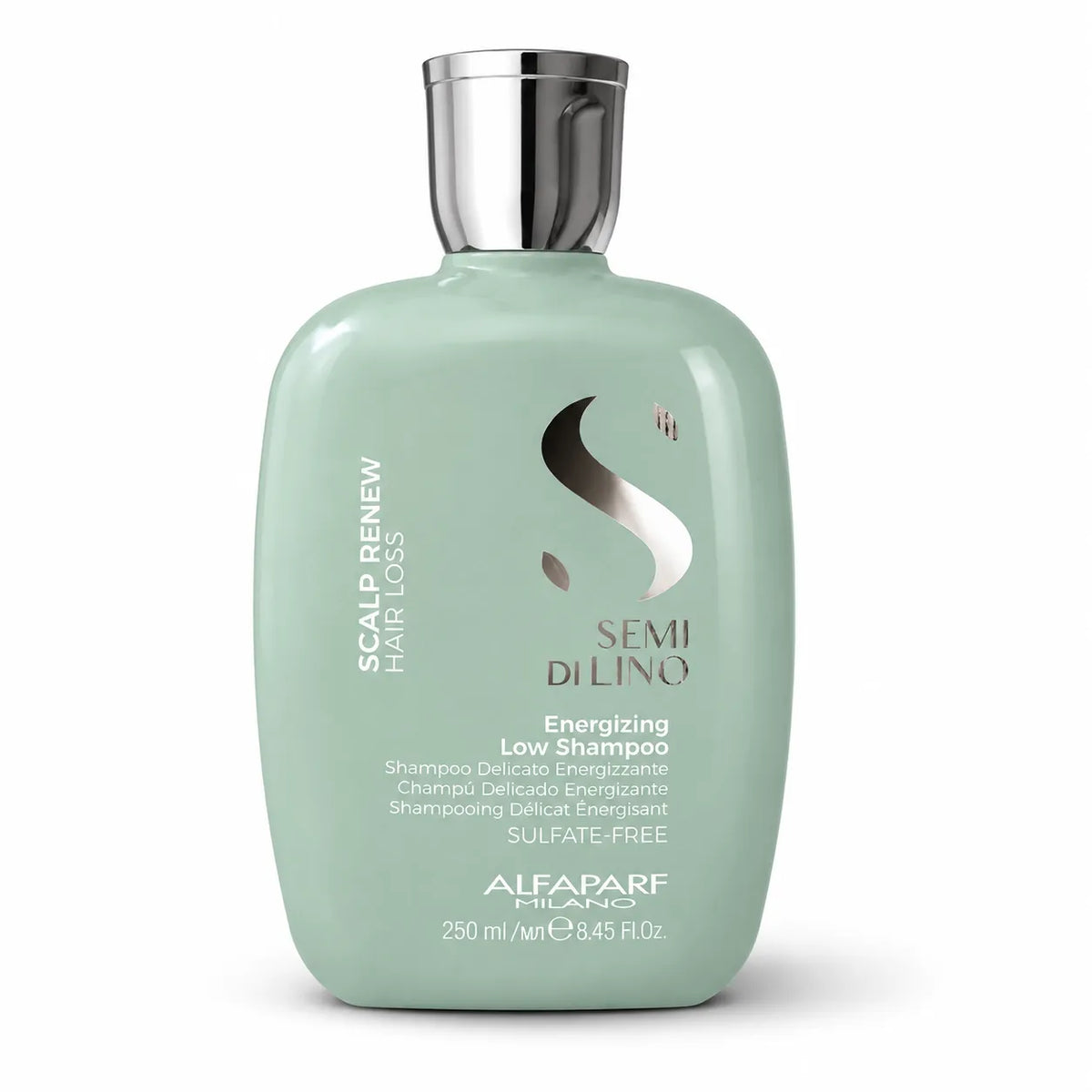 ALFAPARF Semi di Lino – Champú energizante para cabellos debilitados 250 ml y 1000 ml