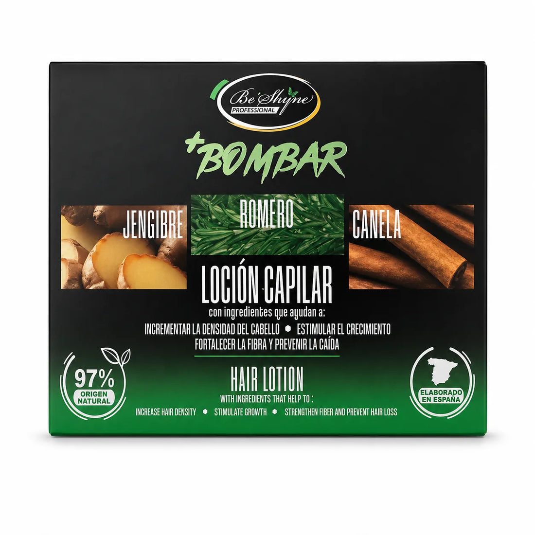 Be´Shyne – Ampollas +Bombar para cabello débil y fino 12 uds.