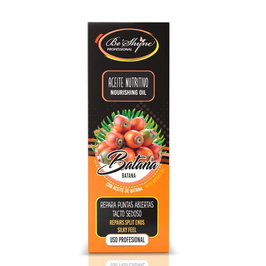 Be'Shyne – Aceite capilar nutritivo con batana para puntas secas 100 ml