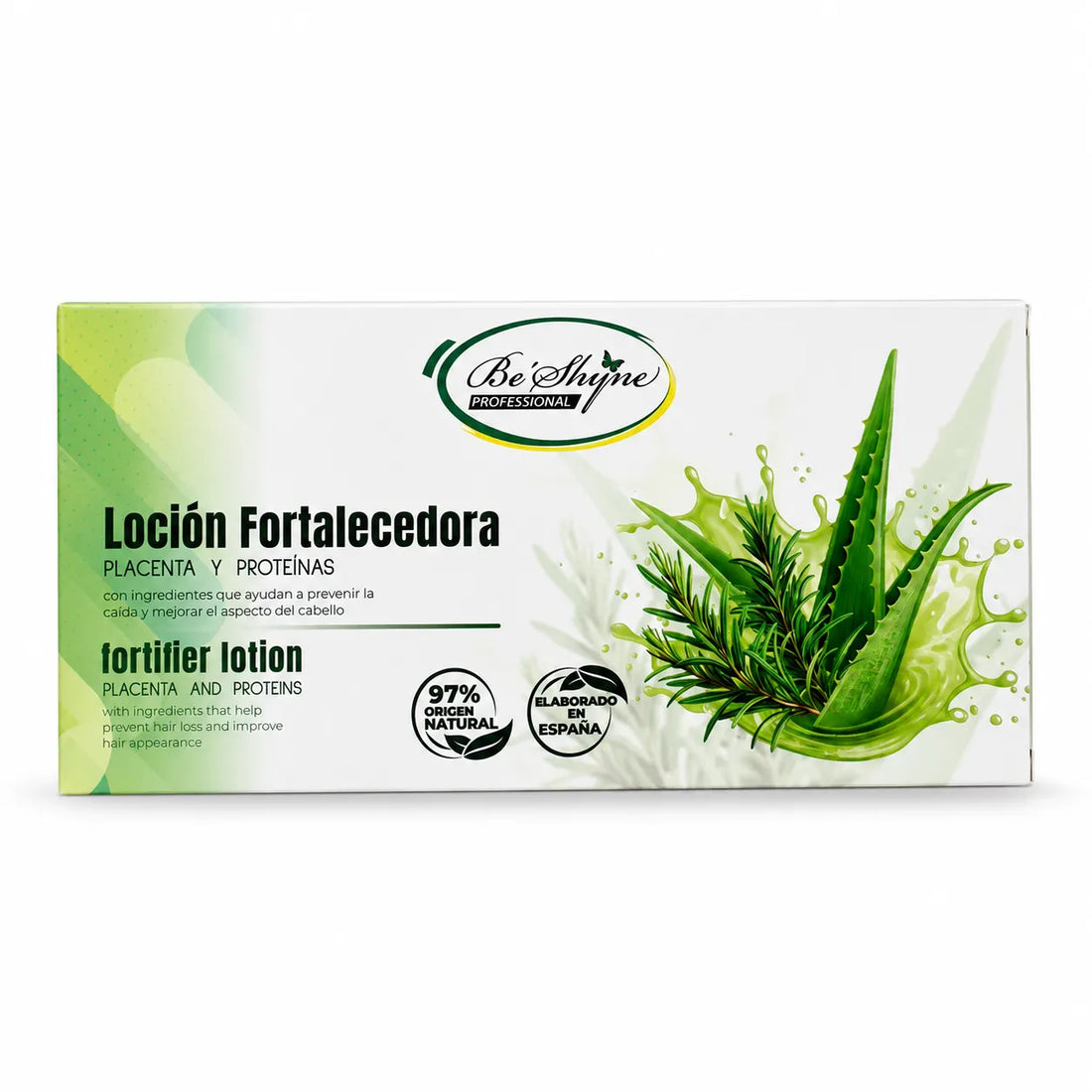 Beshyne – Loção fortalecedora capilar de uso profissional 10 × 10 ml
