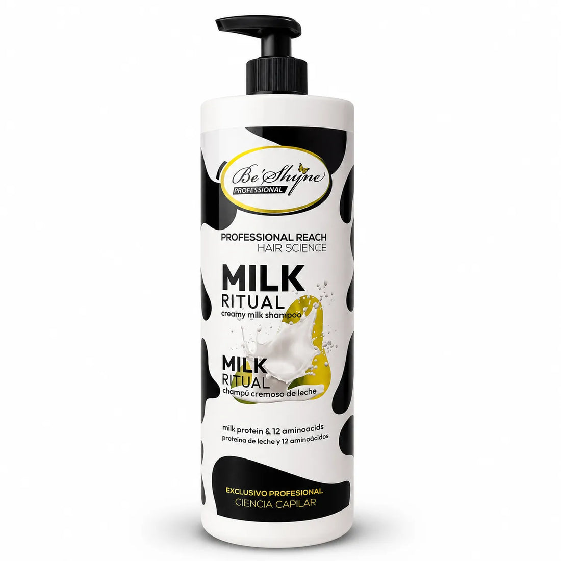 Be'Shyne – Champú acondicionador Milk Ritual para suavidad y equilibrio 1000 ml