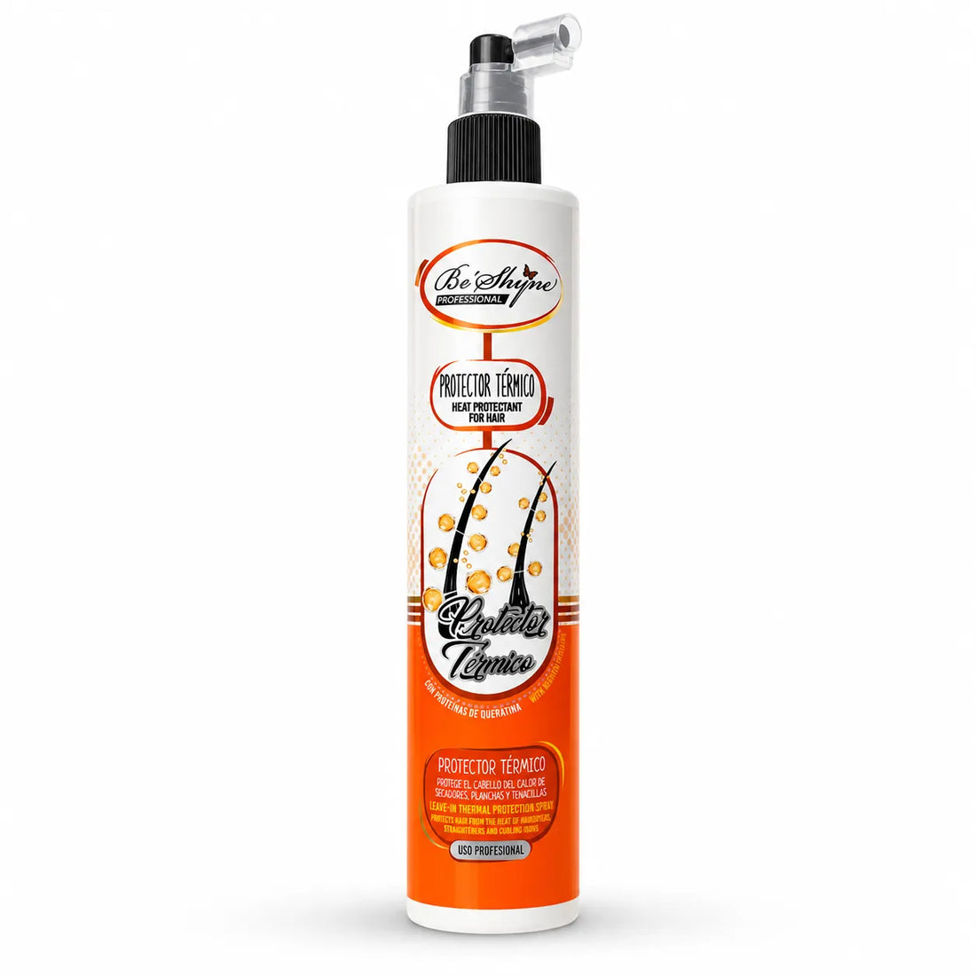 Be'Shyne – Spray Protector Térmico para un Cabello Suave y Manejable 250 ml
