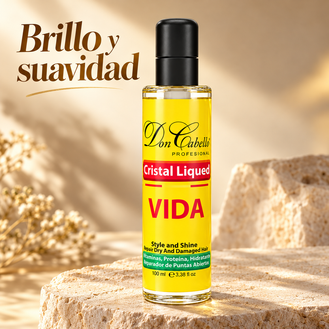 Don Cabello – Cristal líquido para el cabello Vida Cristal Liqued 100 ml