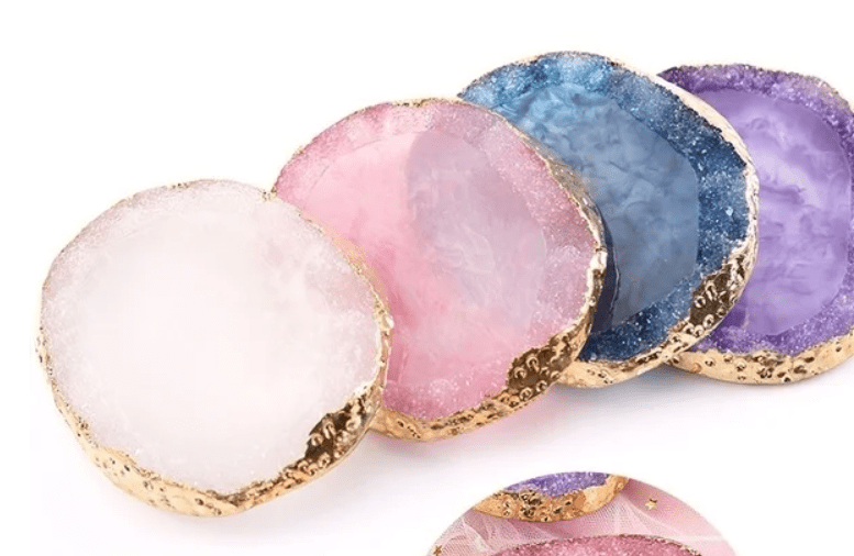 Paleta para mezclar esmaltes y geles de uñas en resina