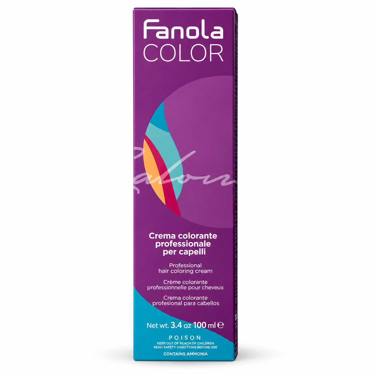 Fanola Dye, Copper, Golden Copper, Intense Copper, Mahogany, Reds, Intense Reds, Matte, Super lighteners, Toner, Correctors.