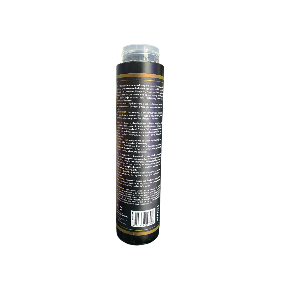 Ártico Men® – Champú Rizos con Queratina para Cabello Rizado y Ondulado 400ml