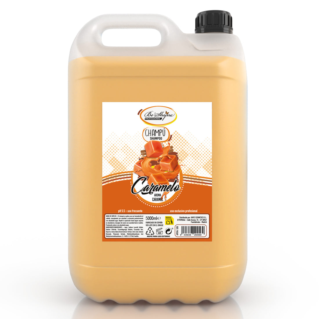 Be´Shyne® Champú Caramelo 5L