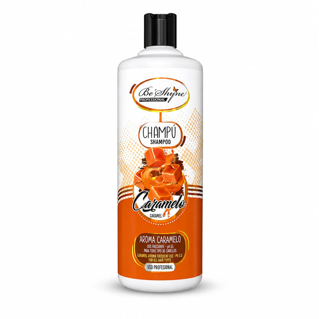 Be'Shyne – Champô Neutro Caramelo para Todo o Tipo de Cabelos 1000 ml