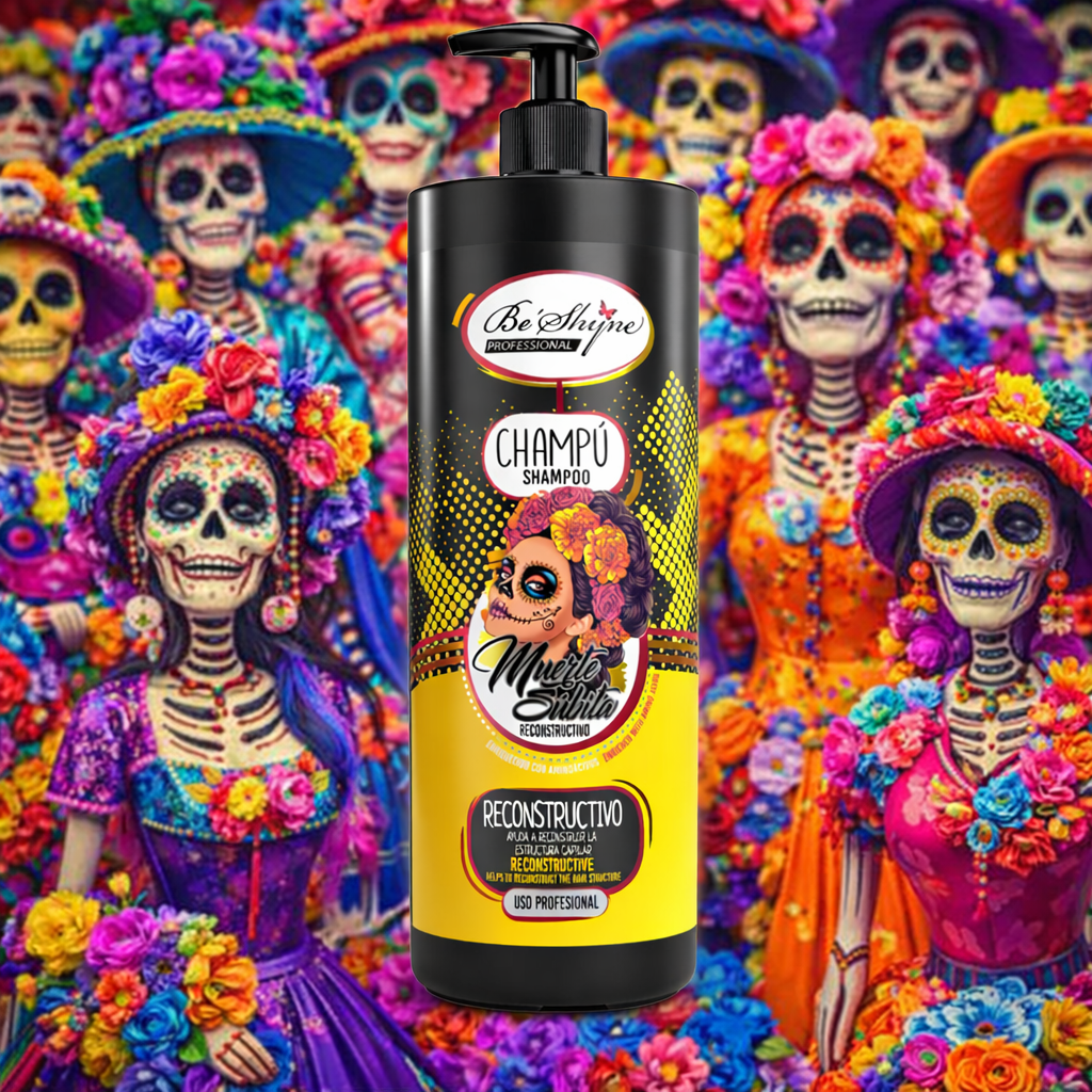 Be´Shyne® – Champú Reconstructivo con Aminoácidos de Queratina para Cabello Dañado 1L
