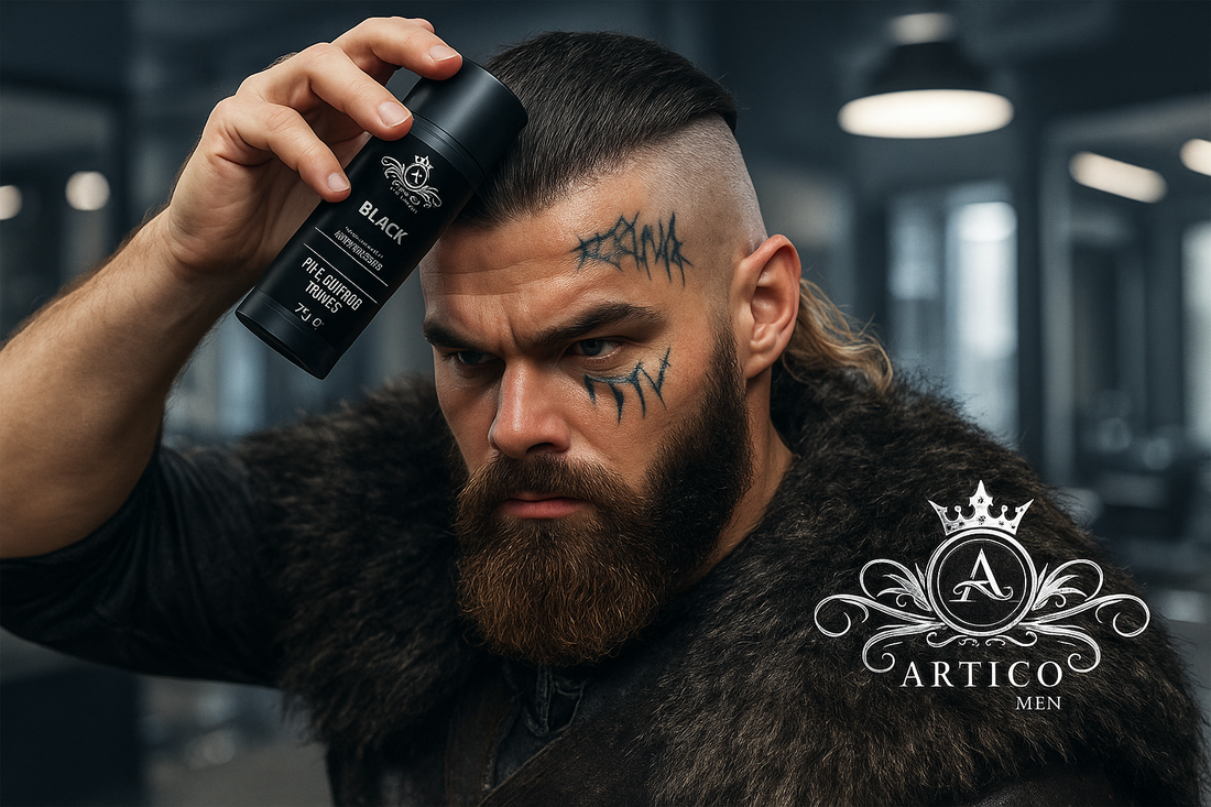 Ártico Men – Fibra capilar negra para mayor densidad visual 27 g