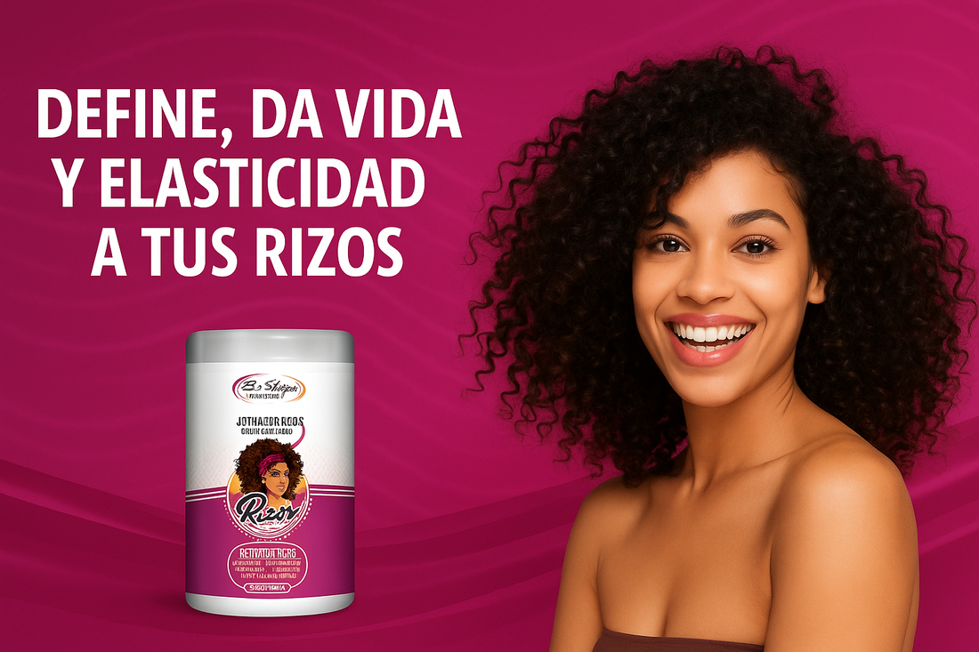 Be´Shyne – Activador de Rizos Leave-In con Karité y Keratina para Cabello Rizado 1000ml